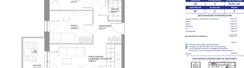Mieszkanie w inwestycji: Architektów