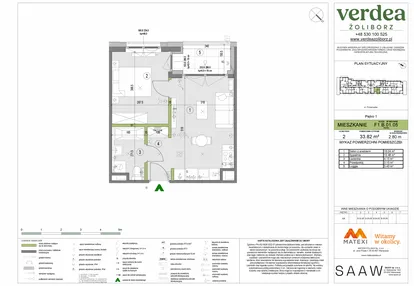 Mieszkanie w inwestycji: Verdea Żoliborz