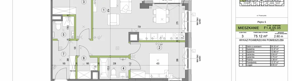 Mieszkanie w inwestycji: Verdea Żoliborz