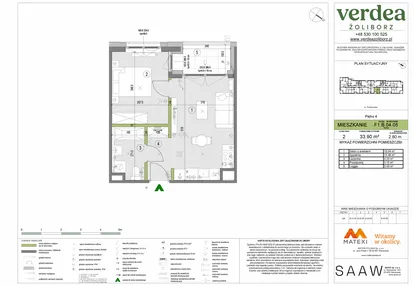 Mieszkanie w inwestycji: Verdea Żoliborz
