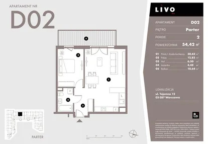 Mieszkanie w inwestycji: Livo