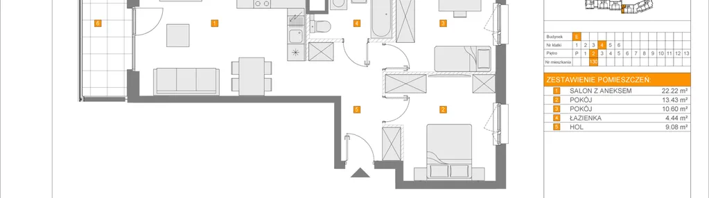 Mieszkanie w inwestycji: Apartamenty Literacka etap 2.2