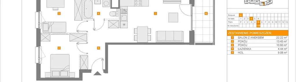 Mieszkanie w inwestycji: Apartamenty Literacka etap 2.2