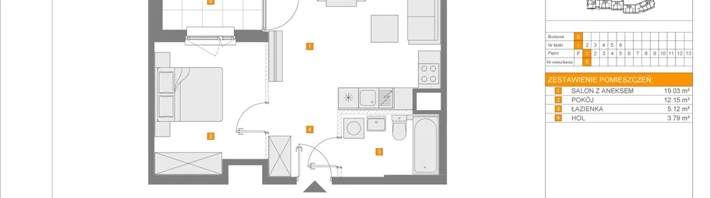 Mieszkanie w inwestycji: Apartamenty Literacka etap 2.2