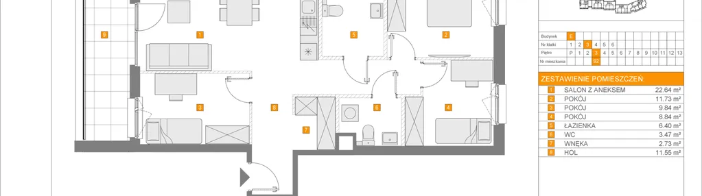 Mieszkanie w inwestycji: Apartamenty Literacka etap 2.2