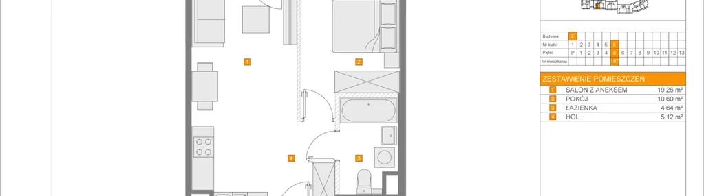 Mieszkanie w inwestycji: Apartamenty Literacka etap 2.2
