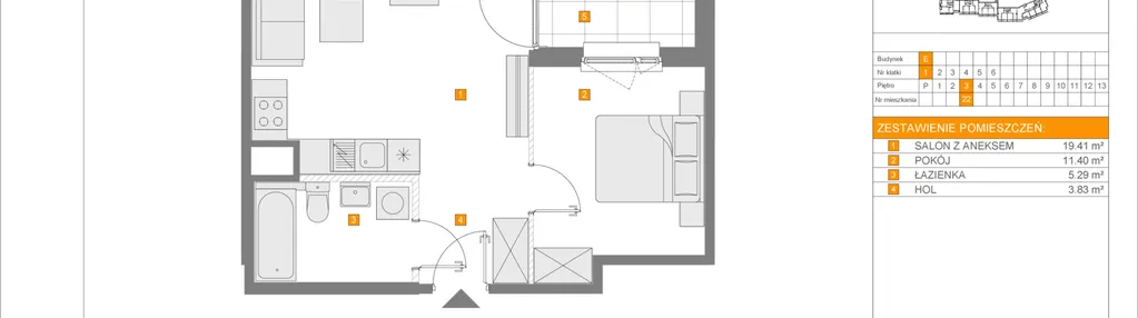Mieszkanie w inwestycji: Apartamenty Literacka etap 2.2