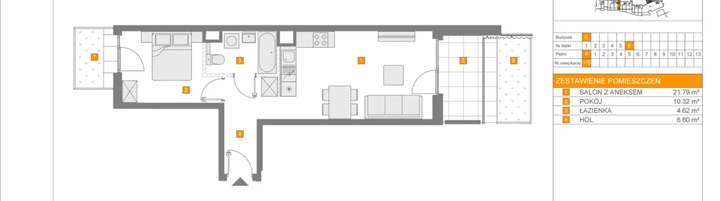 Mieszkanie w inwestycji: Apartamenty Literacka etap 2.2