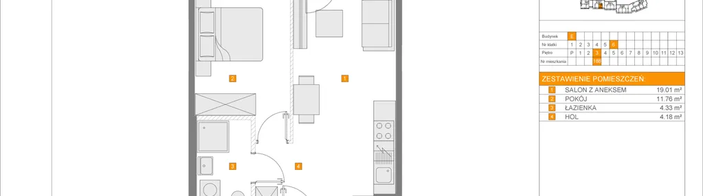 Mieszkanie w inwestycji: Apartamenty Literacka etap 2.2