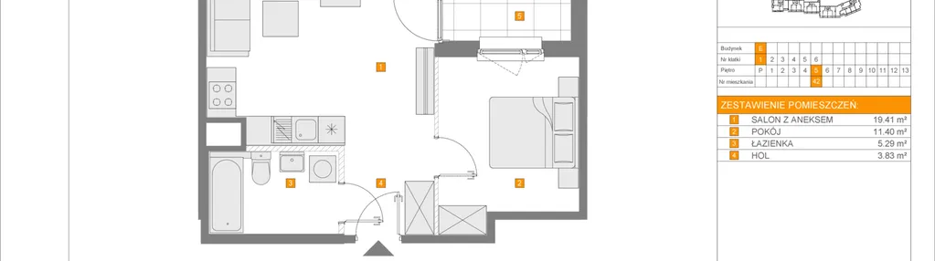 Mieszkanie w inwestycji: Apartamenty Literacka etap 2.2