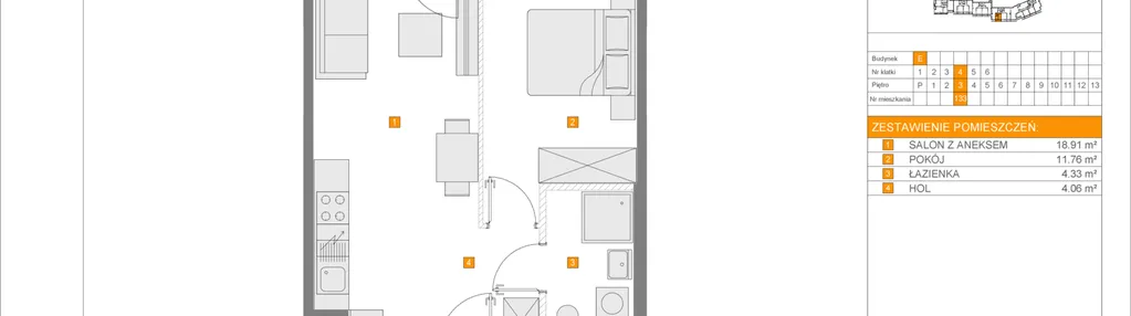 Mieszkanie w inwestycji: Apartamenty Literacka etap 2.2