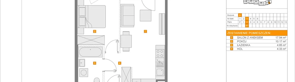 Mieszkanie w inwestycji: Apartamenty Literacka etap 2.2