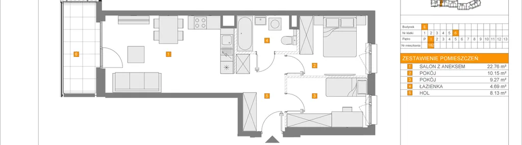 Mieszkanie w inwestycji: Apartamenty Literacka etap 2.2