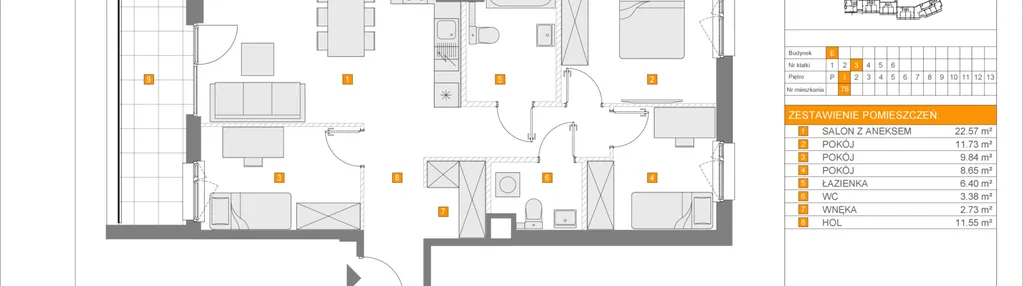 Mieszkanie w inwestycji: Apartamenty Literacka etap 2.2