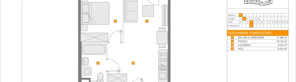 Mieszkanie w inwestycji: Apartamenty Literacka etap 2.3