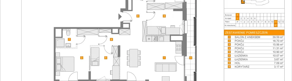 Mieszkanie w inwestycji: Apartamenty Literacka etap 2.3