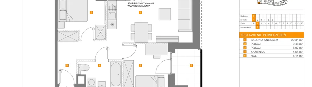 Mieszkanie w inwestycji: Apartamenty Literacka etap 2.3