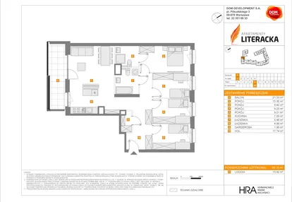 Mieszkanie w inwestycji: Apartamenty Literacka etap 2.3