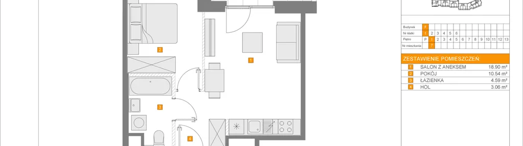 Mieszkanie w inwestycji: Apartamenty Literacka etap 2.3