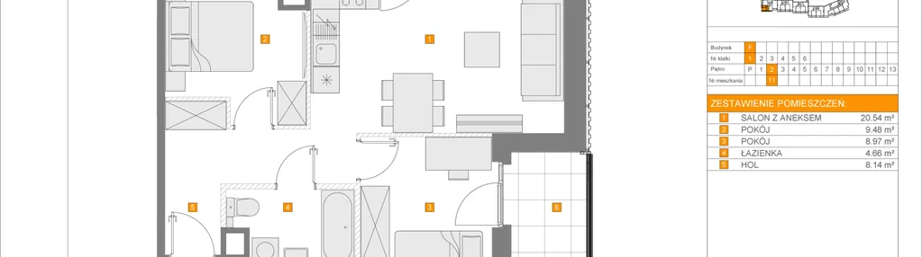 Mieszkanie w inwestycji: Apartamenty Literacka etap 2.3