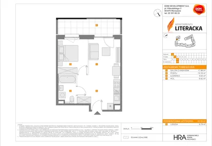 Mieszkanie w inwestycji: Apartamenty Literacka etap 2.3