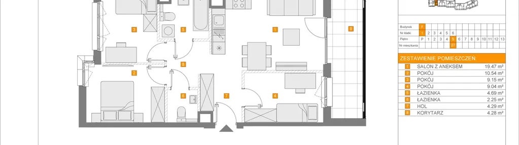 Mieszkanie w inwestycji: Apartamenty Literacka etap 2.3