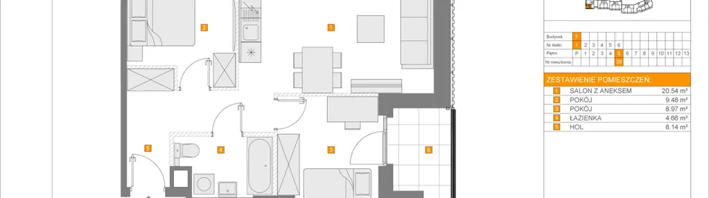 Mieszkanie w inwestycji: Apartamenty Literacka etap 2.3