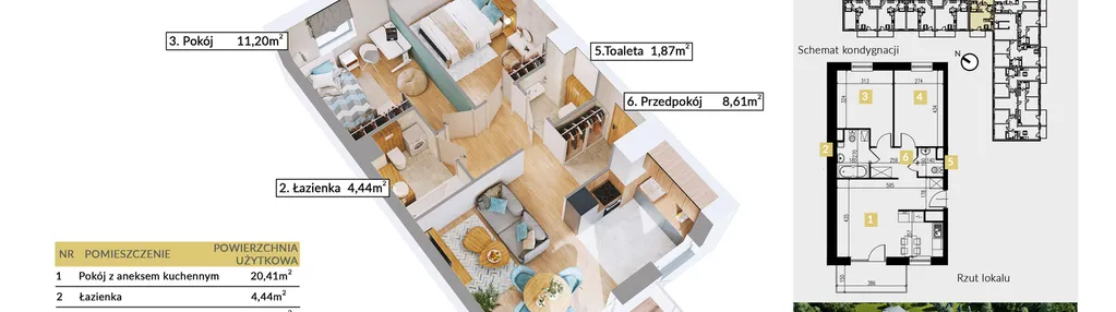 Mieszkanie w inwestycji: Aleja Bohaterów