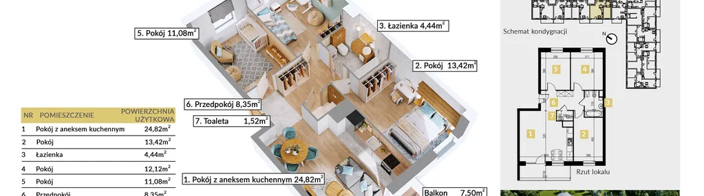 Mieszkanie w inwestycji: Aleja Bohaterów