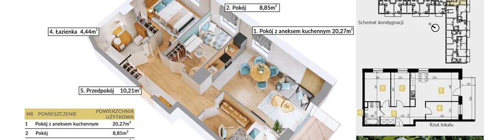 Mieszkanie w inwestycji: Aleja Bohaterów