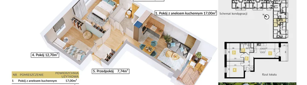 Mieszkanie w inwestycji: Aleja Bohaterów