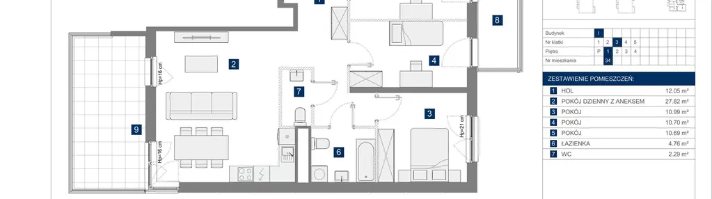 Mieszkanie w inwestycji: Apartamenty Park Matecznego Etap 2.2