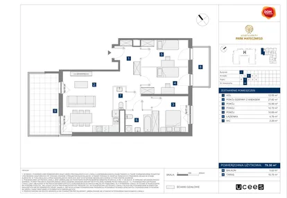 Mieszkanie w inwestycji: Apartamenty Park Matecznego Etap 2.2