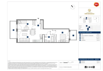 Mieszkanie w inwestycji: Apartamenty Park Matecznego Etap 2.2