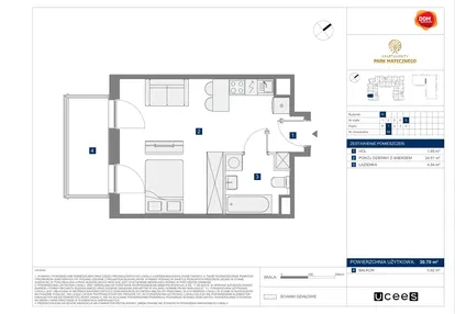 Mieszkanie w inwestycji: Apartamenty Park Matecznego Etap 2.2