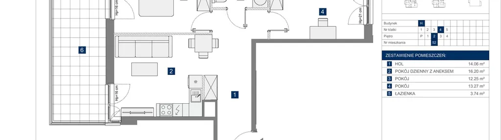 Mieszkanie w inwestycji: Apartamenty Park Matecznego Etap 2.2