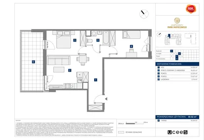 Mieszkanie w inwestycji: Apartamenty Park Matecznego Etap 2.2