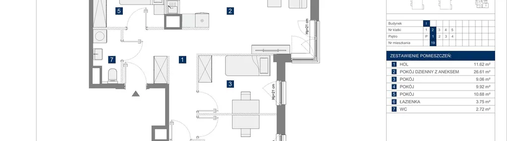 Mieszkanie w inwestycji: Apartamenty Park Matecznego Etap 2.2
