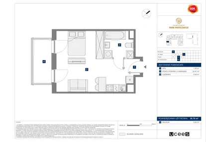 Mieszkanie w inwestycji: Apartamenty Park Matecznego Etap 2.2