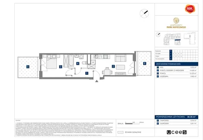 Mieszkanie w inwestycji: Apartamenty Park Matecznego Etap 2.2
