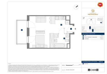 Mieszkanie w inwestycji: Apartamenty Park Matecznego Etap 2.2