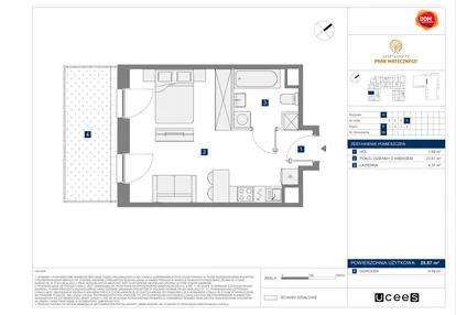 Mieszkanie w inwestycji: Apartamenty Park Matecznego Etap 2.2