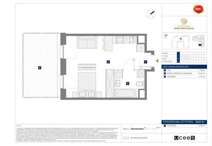 Mieszkanie w inwestycji: Apartamenty Park Matecznego Etap 2.2