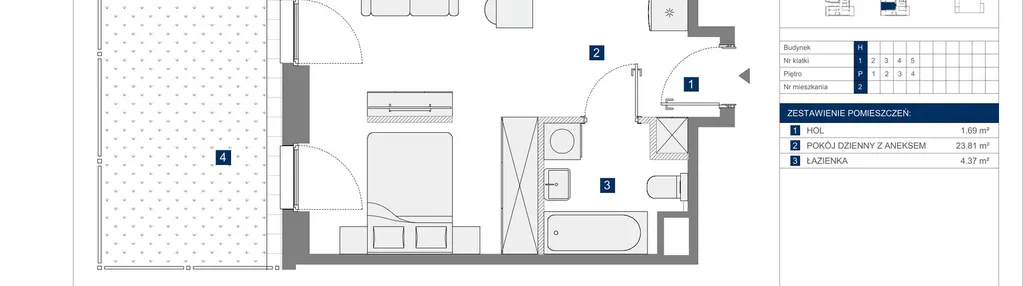 Mieszkanie w inwestycji: Apartamenty Park Matecznego Etap 2.2