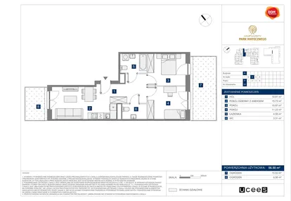 Mieszkanie w inwestycji: Apartamenty Park Matecznego Etap 2.2