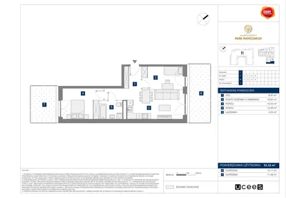 Mieszkanie w inwestycji: Apartamenty Park Matecznego Etap 2.2
