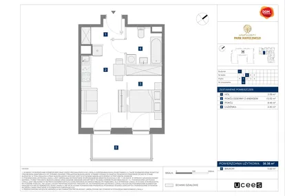 Mieszkanie w inwestycji: Apartamenty Park Matecznego Etap 2.2