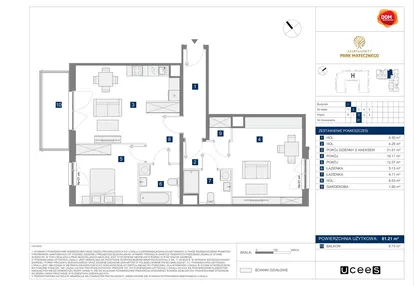Mieszkanie w inwestycji: Apartamenty Park Matecznego Etap 2.2