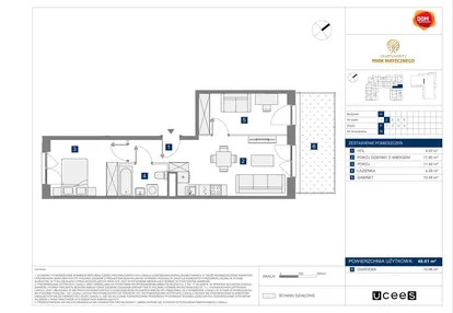 Mieszkanie w inwestycji: Apartamenty Park Matecznego Etap 2.2