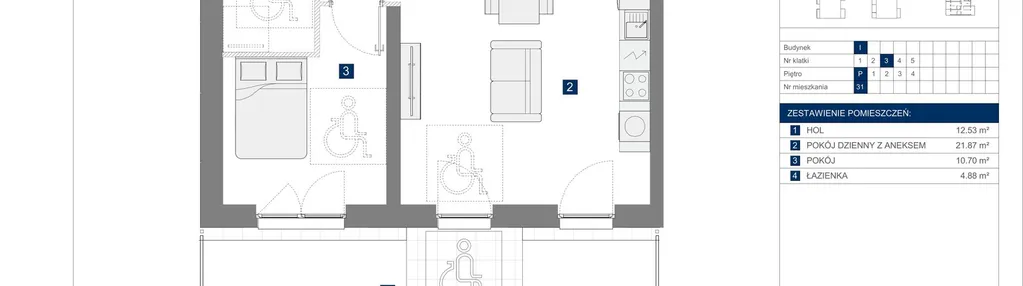 Mieszkanie w inwestycji: Apartamenty Park Matecznego Etap 2.2